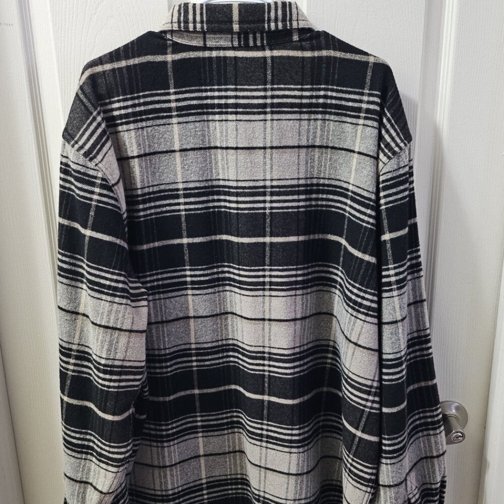 Harley Davidson Wool Button Flannel - image 2